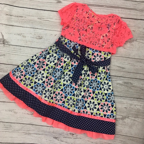 Sugah & Honey Girls 4T Dress With Cardigan - Picture 15 of 16